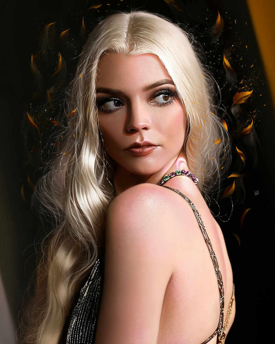 Mind-Blowing Digital Illustrations Of Famous Celebrities By Illustrator Yaşar Vurdem ( 9 Pics )