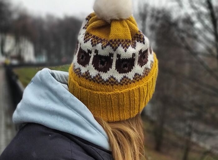Jacquard Warm Knitted Handmade Hats (15 Pics)