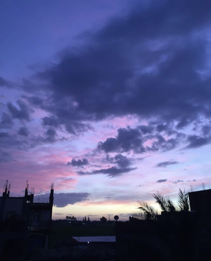 The Colorful Sunset (I Captured It From Our Balcony)