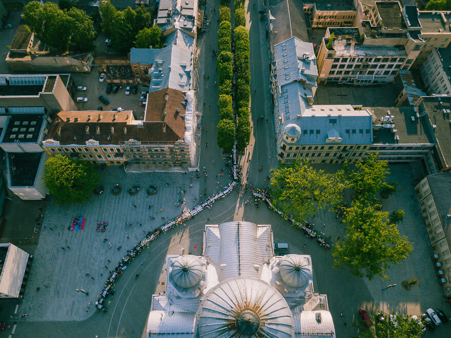 Courtyard Festival By Andrius Aleksandravičius