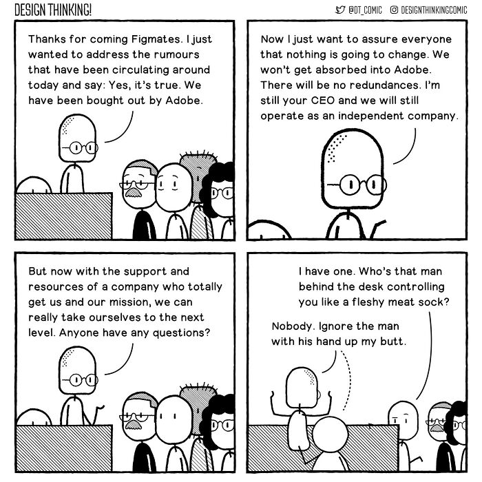 Artist Shows His Frustrations With His Design Career In Amusing Comics