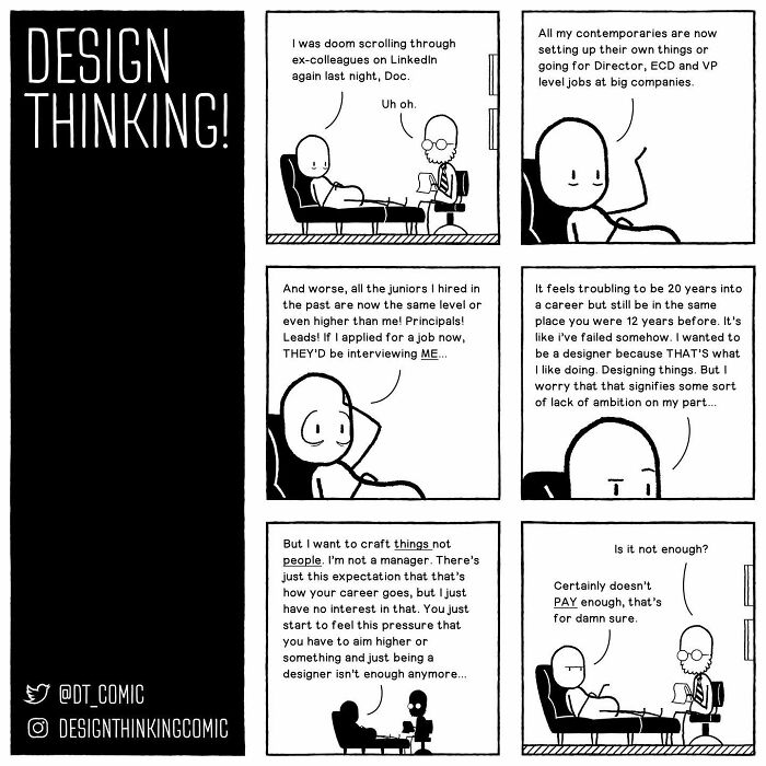 Artist Shows His Frustrations With His Design Career In Amusing Comics