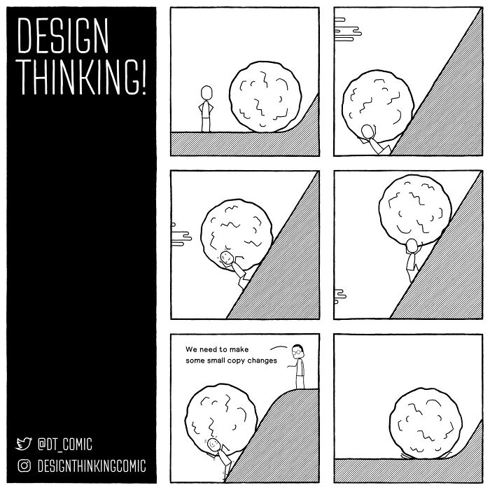 Artist Shows His Frustrations With His Design Career In Amusing Comics