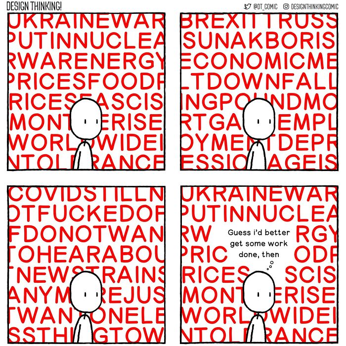 Artist Shows His Frustrations With His Design Career In Amusing Comics