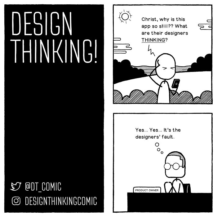 Artist Shows His Frustrations With His Design Career In Amusing Comics