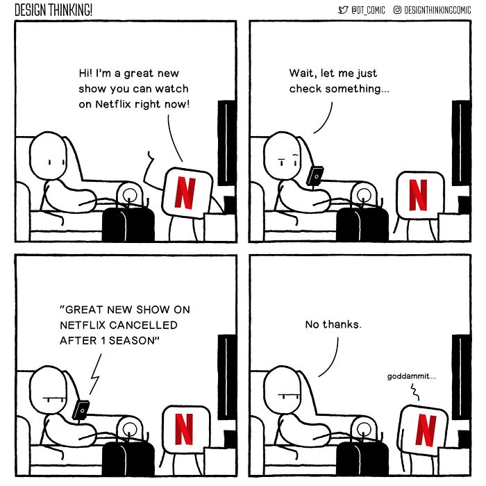 Artist Shows His Frustrations With His Design Career In Amusing Comics