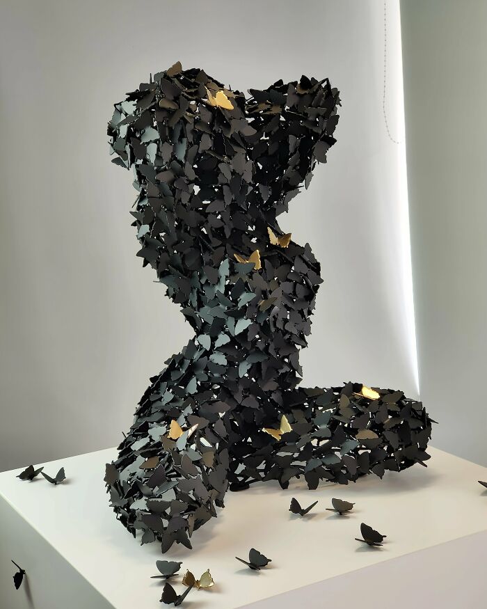 Metal And Steel Sculptures By Georgie Poulariani (9 Pics)