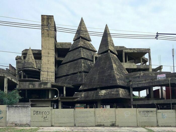 Castillo Pindu In Asuncion, Paraguay. Architect Jenaro Pindú
