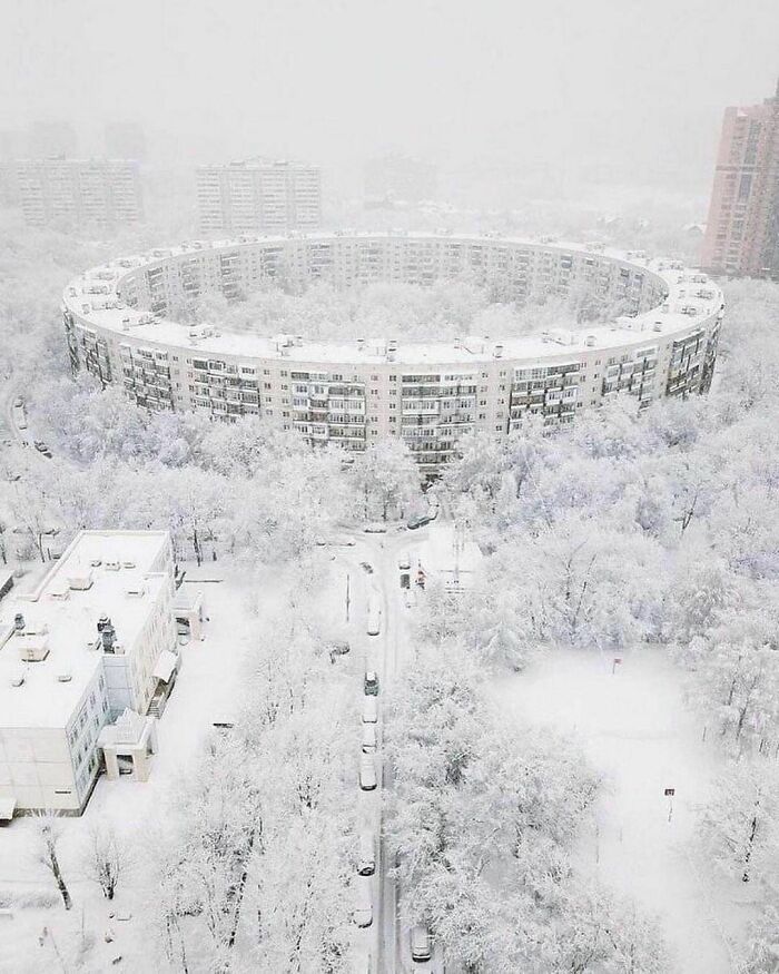 Round House In Moscow, Russia Architect: Eugene Stamo Et Al. 1972