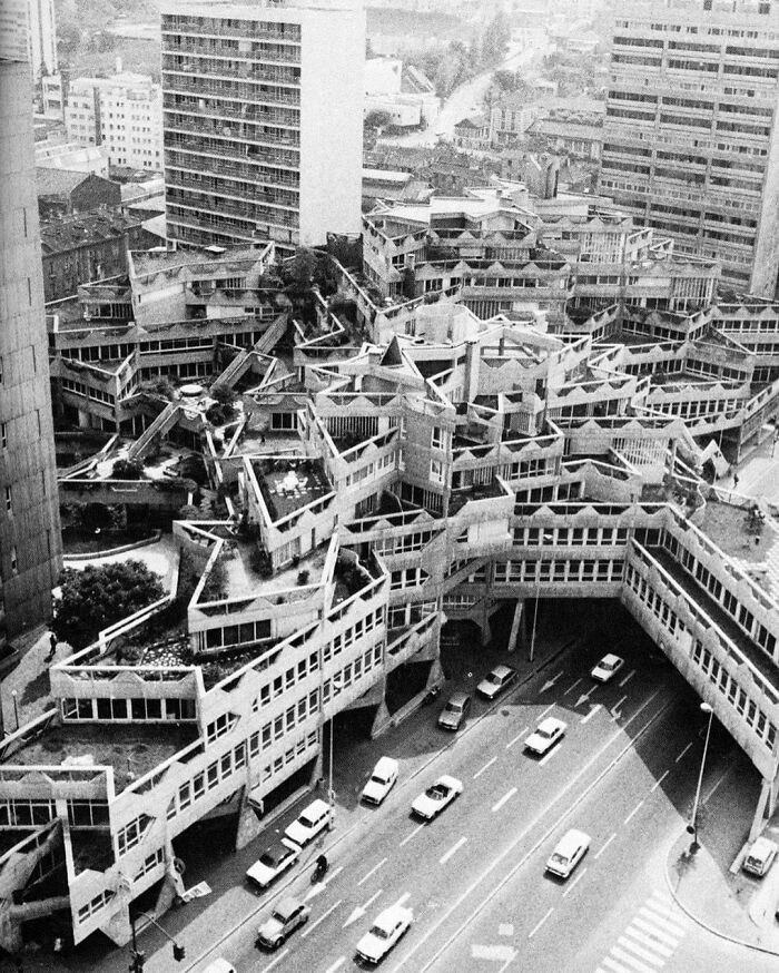 Apartment Complex, Ivry-Seine, France, 1969-75 Architect: Renée Gailhoustet, Jean Renaudie