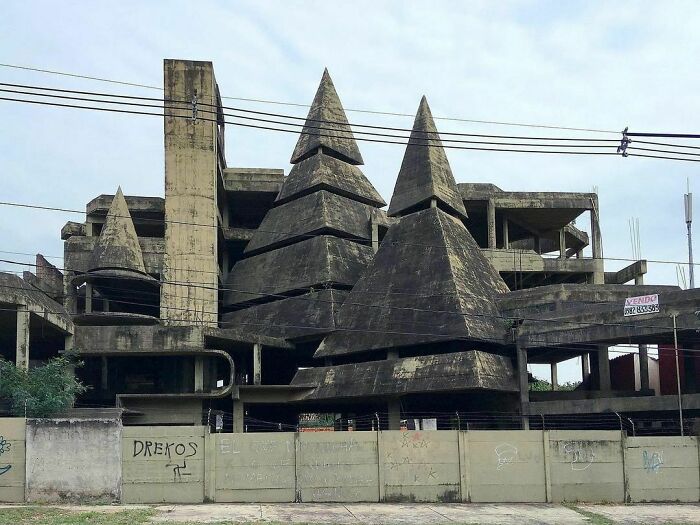 Castillo Pindu In Asuncion, Paraguay. Architect Jenaro Pindú