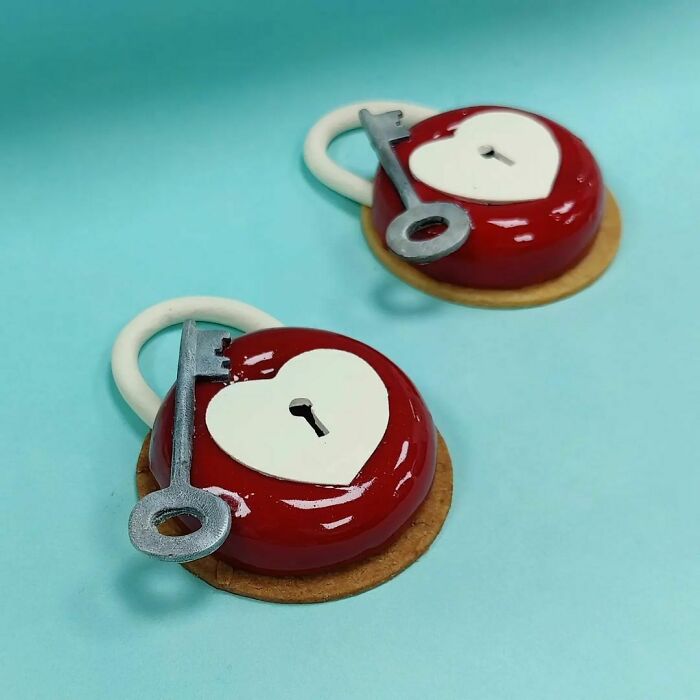 Valentine's Love Lock. Valentine's Day Special Creations