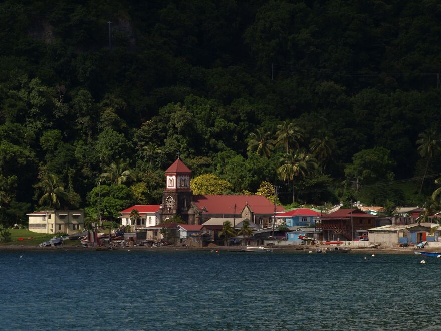 A Church Along The Sea At Scotts Head Village