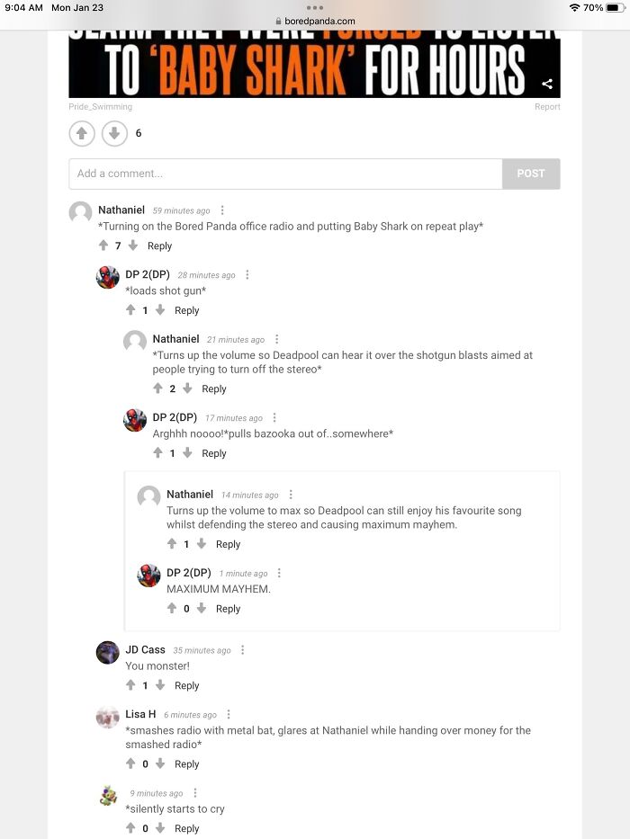 Baby Shark War Part 2