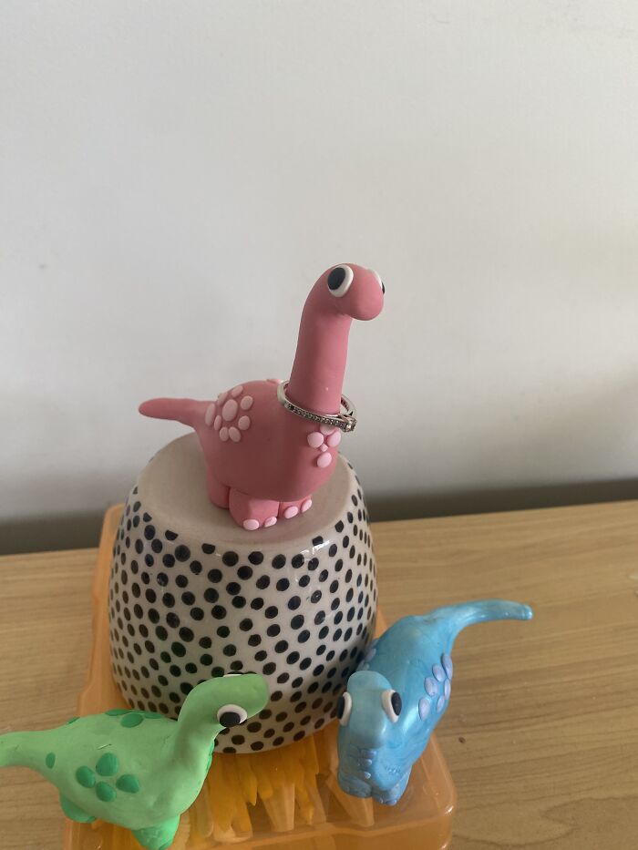 Dinosaur Ring Holders