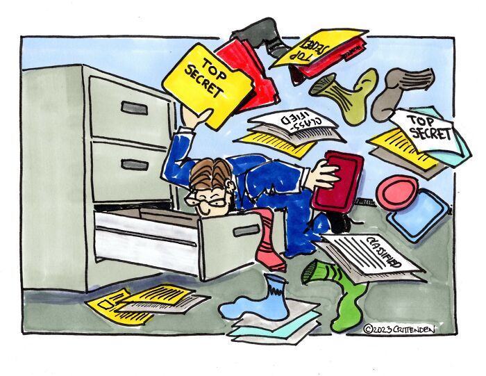 I Instructed My Attorneys To Search My Home For Files. They Also Found Stray Socks And Tupperware Lids