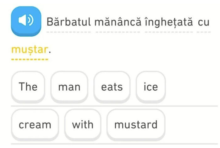 Ice Cream With Mustard