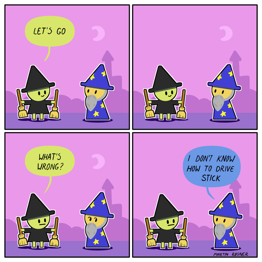 36 New Hilarious Comics With Black Humor And Unexpected Twists By Martin Rosner