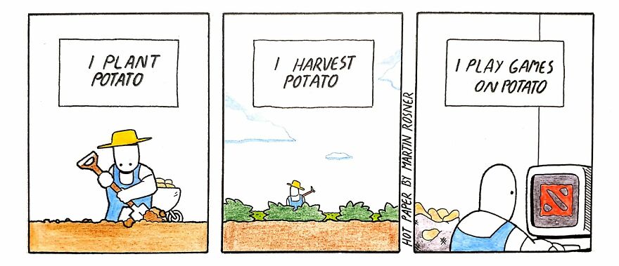 36 New Hilarious Comics With Black Humor And Unexpected Twists By Martin Rosner