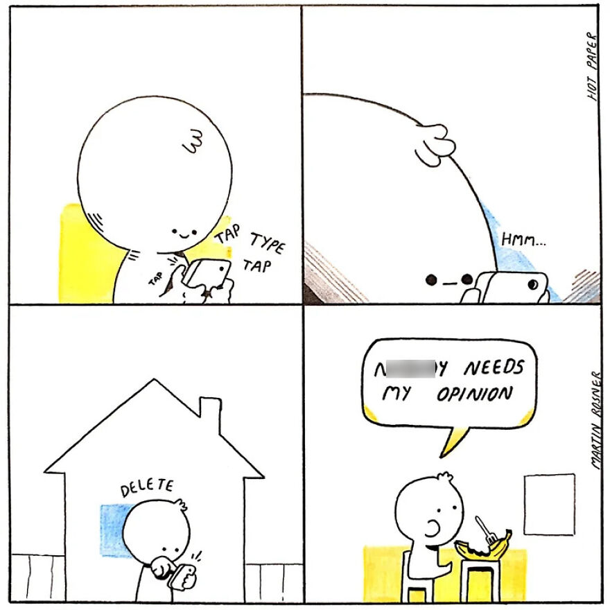 36 New Hilarious Comics With Black Humor And Unexpected Twists By Martin Rosner