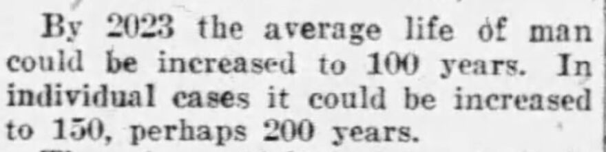 Predictions About 2023 From A Hundred Years Ago (17 Facts)