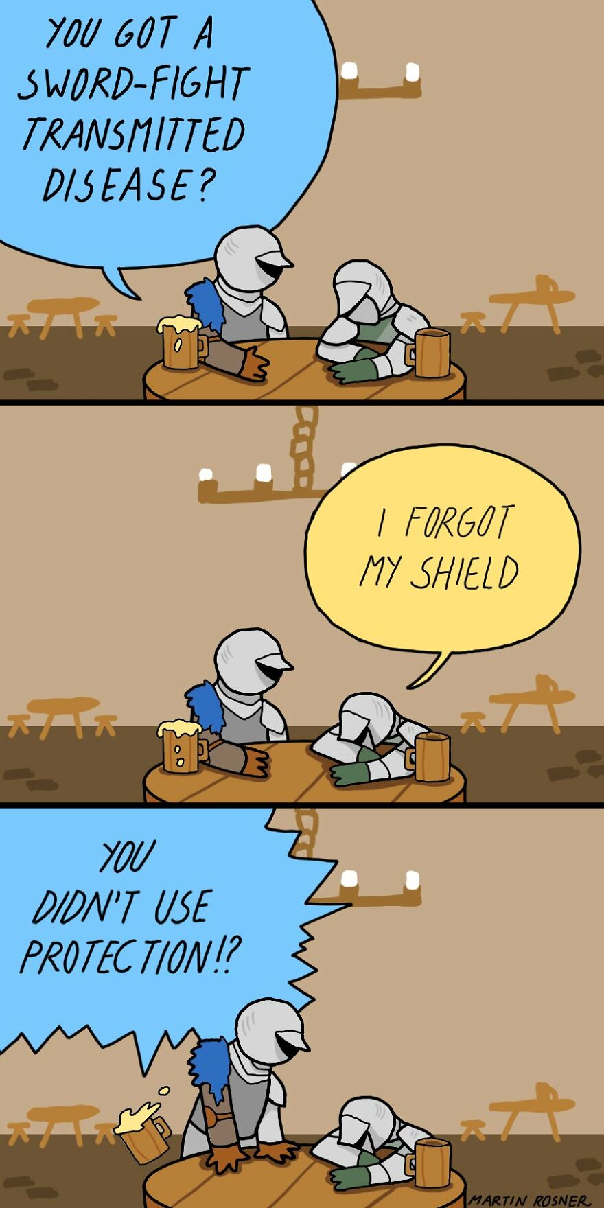 36 New Hilarious Comics With Black Humor And Unexpected Twists By Martin Rosner