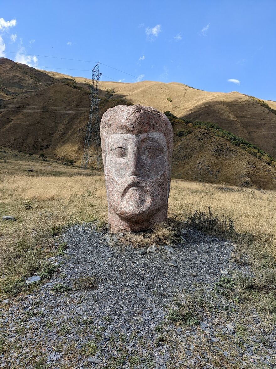 Gigantic Faces From Sno Valley Sculptures