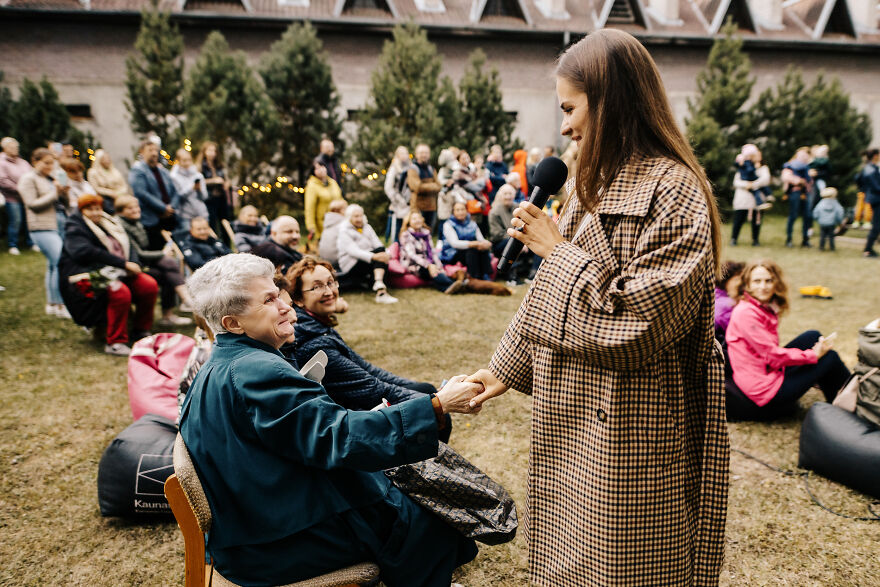 Culture To The Courtyards Concert By Gražvydas Jovaiša