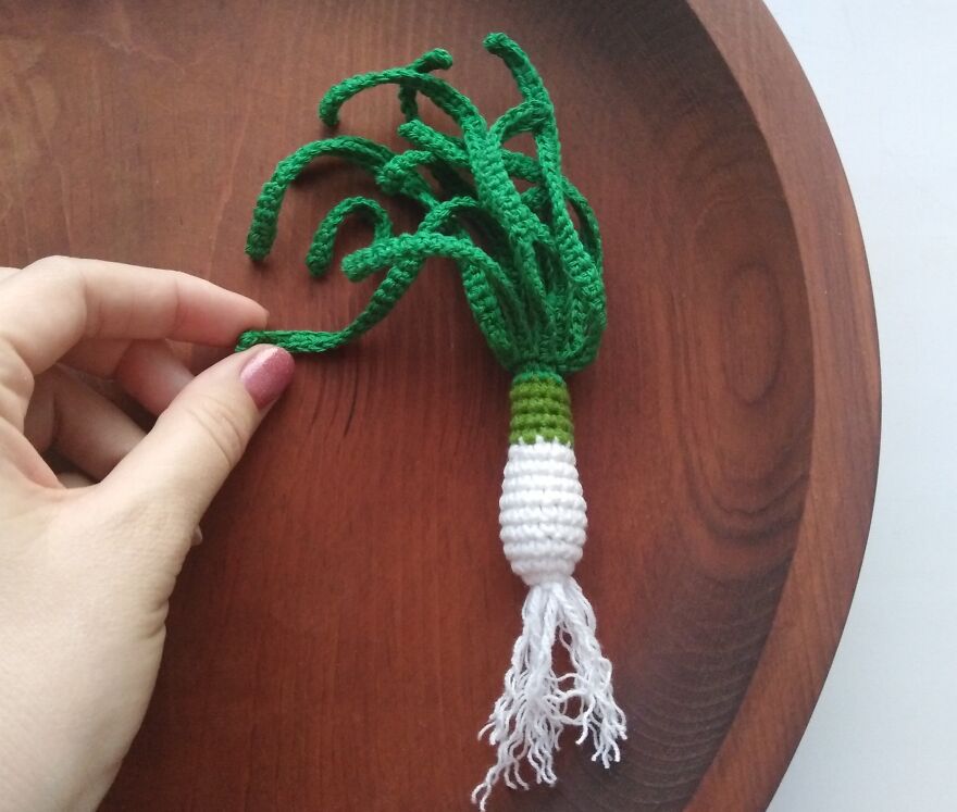 I Crocheted A Bag And Vegetable Set For Kids To Play With
