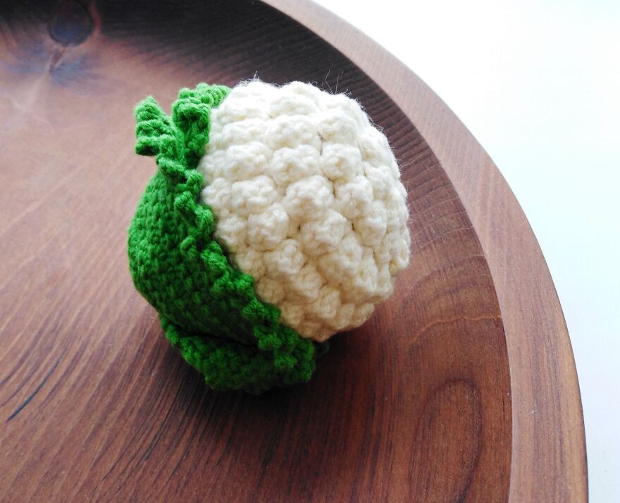 I Crocheted A Bag And Vegetable Set For Kids To Play With