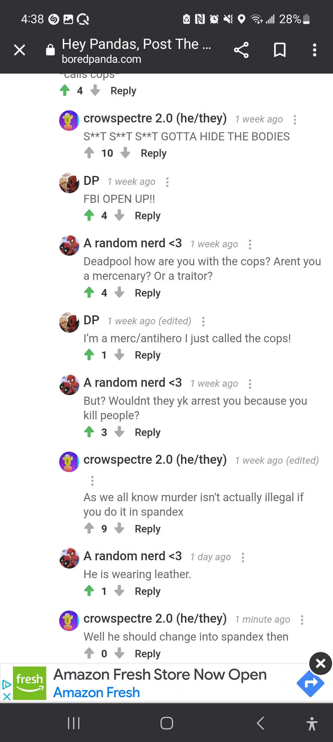 Hey Pandas, Show Us The Best Comment Section You’ve Found On This Site!