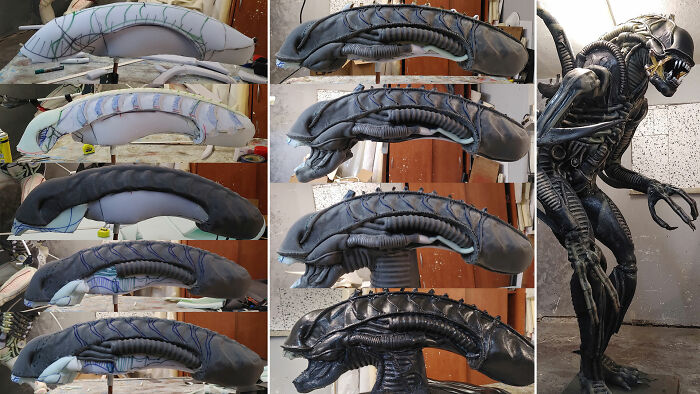 I Replicated A Character From The Classic Science Fiction Film 'Aliens' Directed By James Cameron I Replicated A Character From The Classic Science Fiction Film 'Aliens' Directed By James Cameron