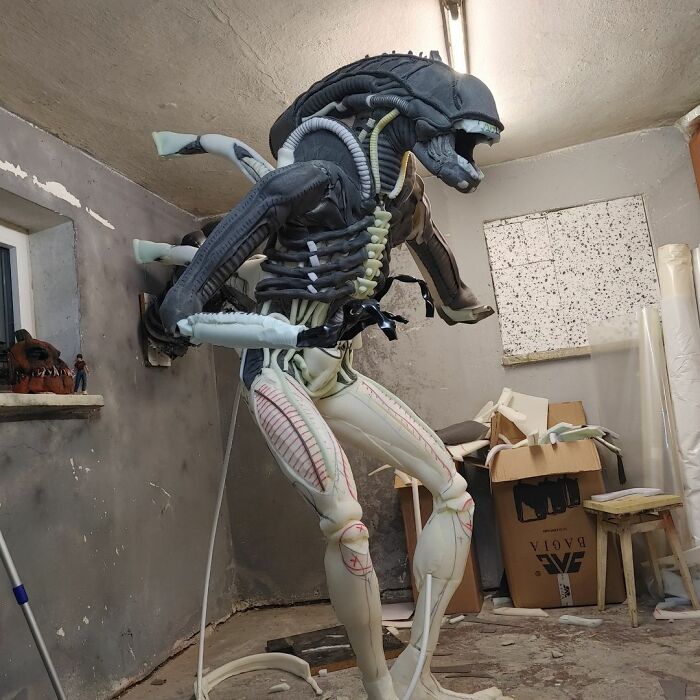 I Replicated A Character From The Classic Science Fiction Film 'Aliens' Directed By James Cameron I Replicated A Character From The Classic Science Fiction Film 'Aliens' Directed By James Cameron