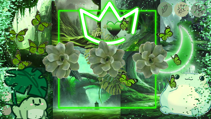 I Used Ai To Generate Collage Backgrounds