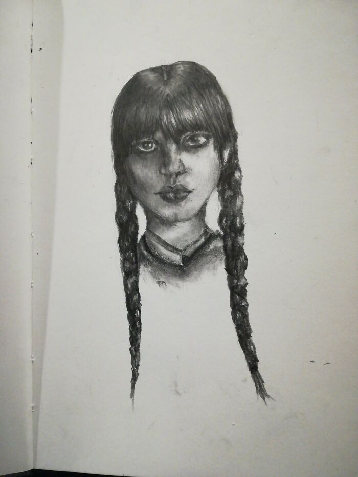 I Drew Wednesday Before Christmas. I'm Really Proud Of It But Ik The Proportions Aren't The Best