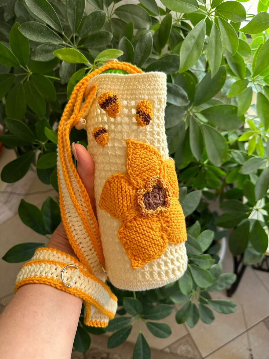 54 Hours To Create A Water Bottle Bag. I Love Coming Up With Designs For My Cute Bags. 54 Hours To Create A Water Bottle Bag. I Love Coming Up With Designs For My Cute Bags.