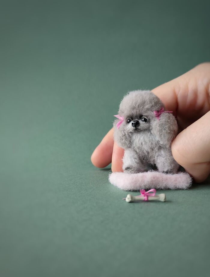 Miniature Animals - Crochet Toy. Dollhouse Miniatures, Pet For Doll, Blythe, Ob11 And Other By Yarkoe_prostoe (Koshcheeva Anna)
