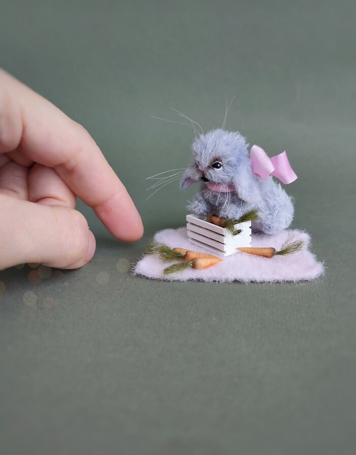 Miniature Animals - Crochet Toy. Dollhouse Miniatures, Pet For Doll, Blythe, Ob11 And Other By Yarkoe_prostoe (Koshcheeva Anna)