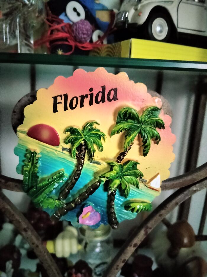 Souvenir Magnet From One Of My Dad's Friends