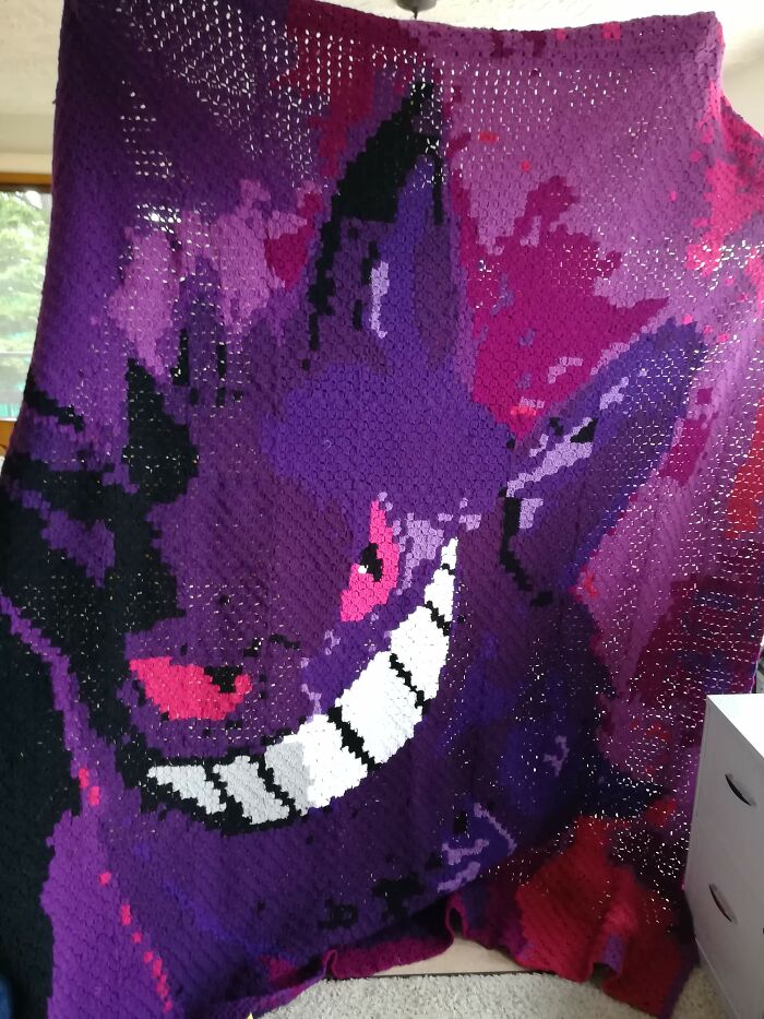 600+ Hours Spent Crocheting This For My Older Brother's Birthday. Started On 2016 Finished Just Before His Birthday 2019