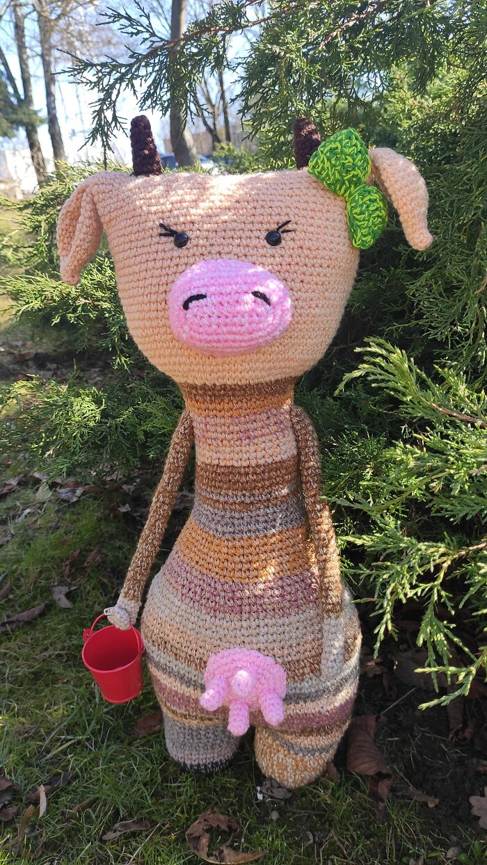 "Scrap Yarn Toys": I Reuse The Leftovers Of Yarn And Turn Them Into Colorful Toys "Scrap Yarn Toys": I Reuse The Leftovers Of Yarn And Turn Them Into Colorful Toys