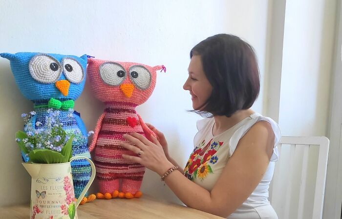 "Scrap Yarn Toys": I Reuse The Leftovers Of Yarn And Turn Them Into Colorful Toys "Scrap Yarn Toys": I Reuse The Leftovers Of Yarn And Turn Them Into Colorful Toys