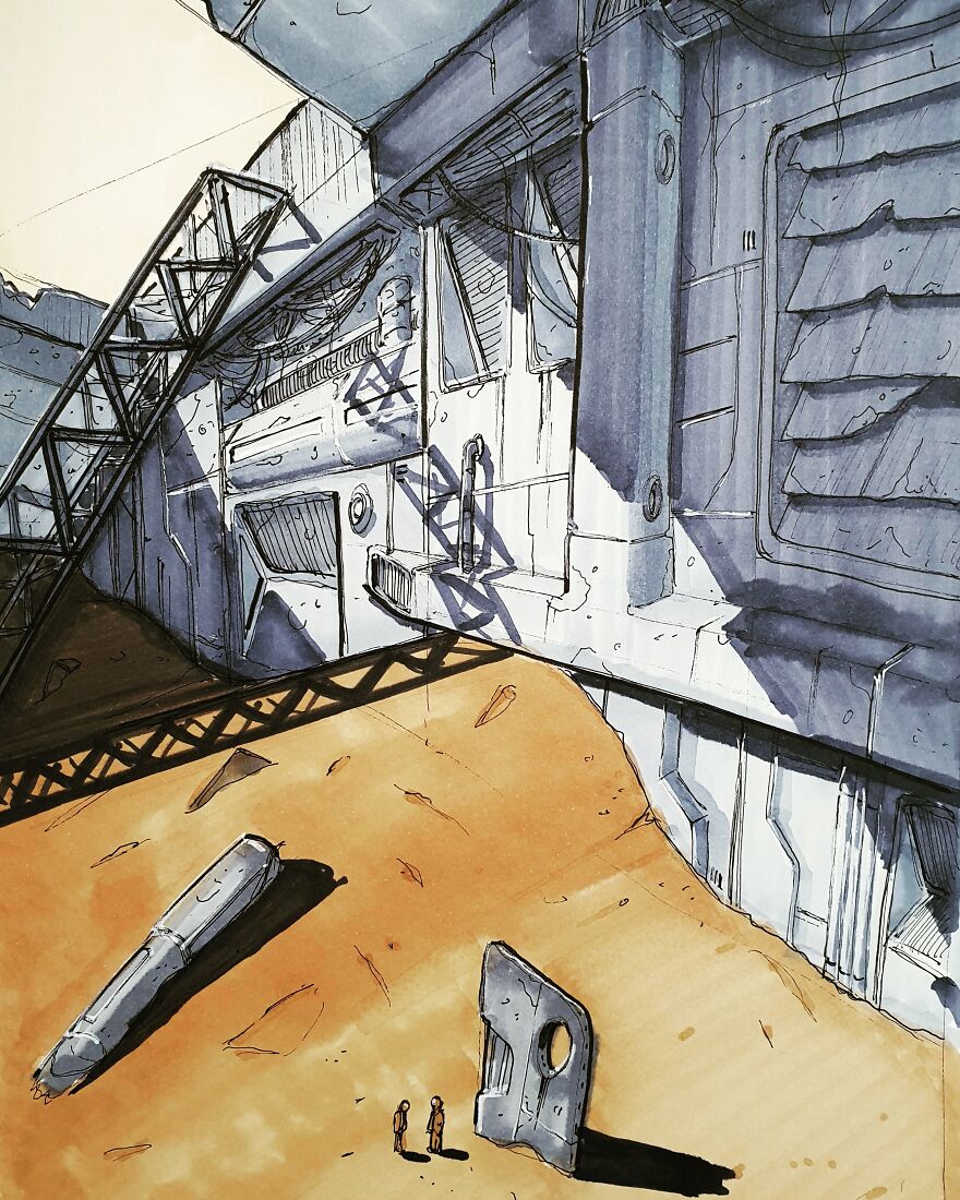 Retro-futuristic design