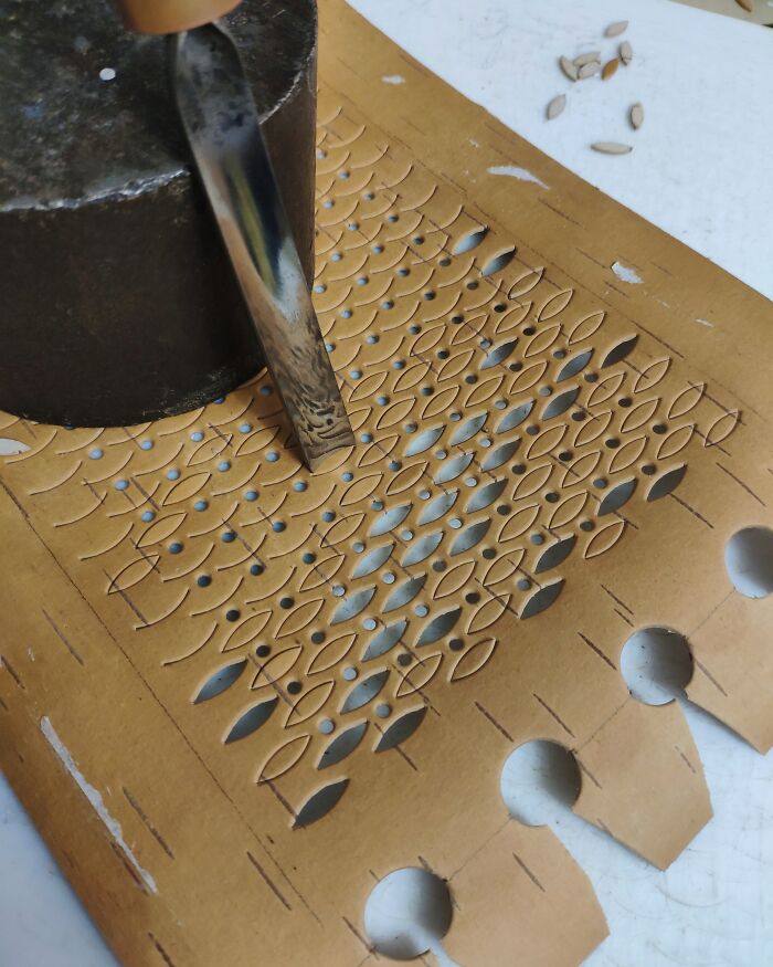 I Make Products Using Birch Bark, And Here Is My Newest One I Make Products Using Birch Bark, And Here Is My Newest One