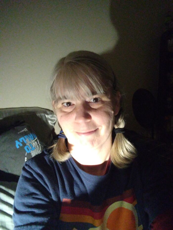 Nope. Brown Going Gray. I Refuse To Dye It