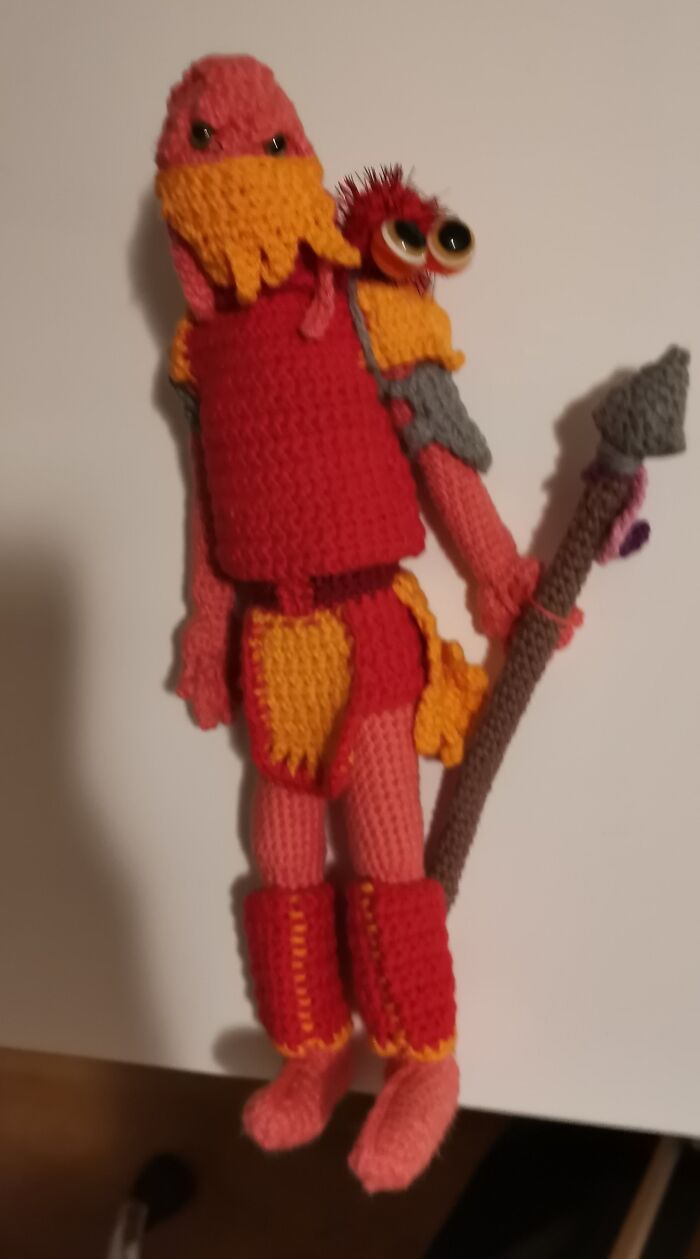 Alien Warrior And Pet