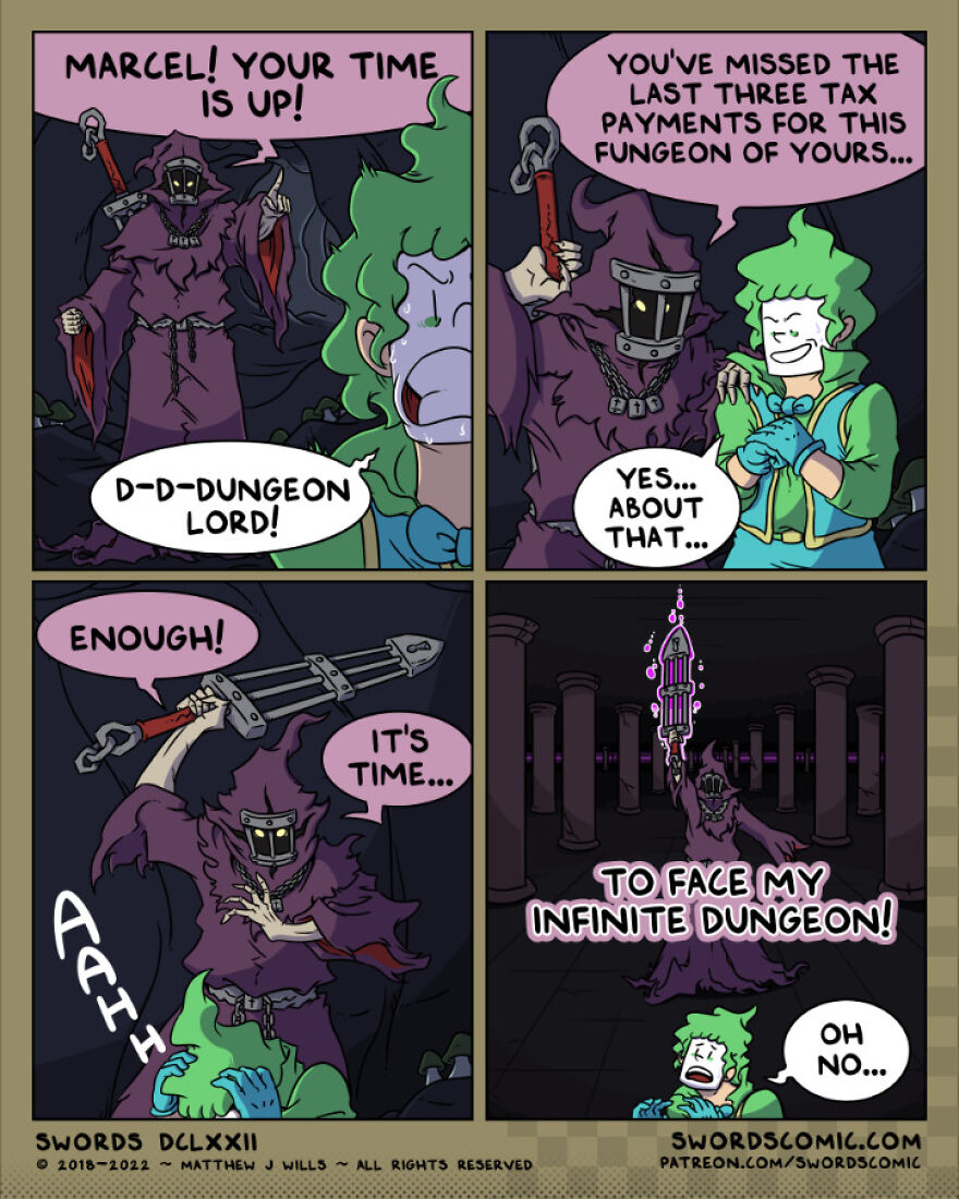 In 2023 My Webcomic All About Swords Turns 5 Years Old