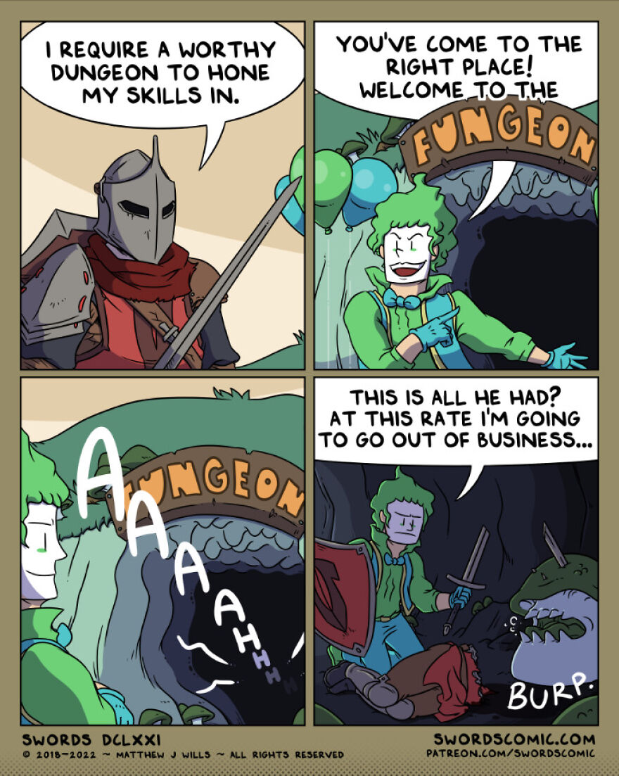 In 2023 My Webcomic All About Swords Turns 5 Years Old