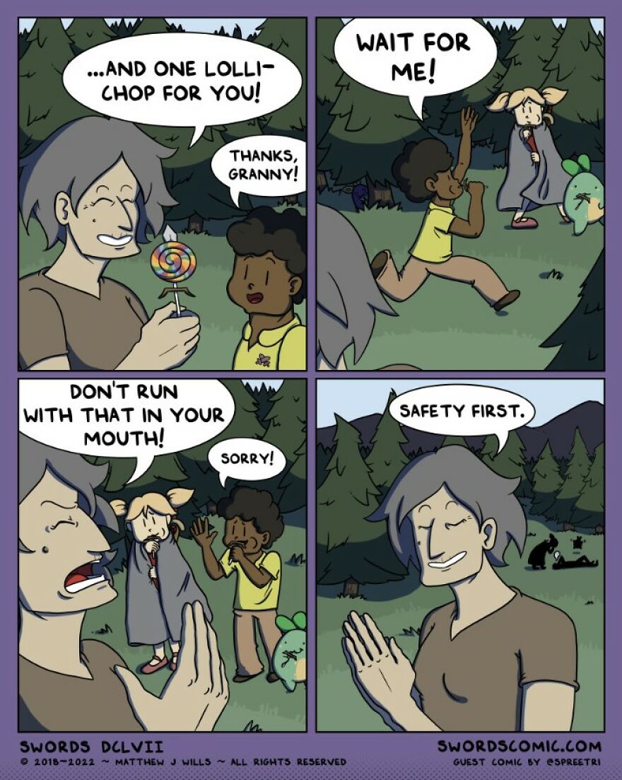 In 2023 My Webcomic All About Swords Turns 5 Years Old