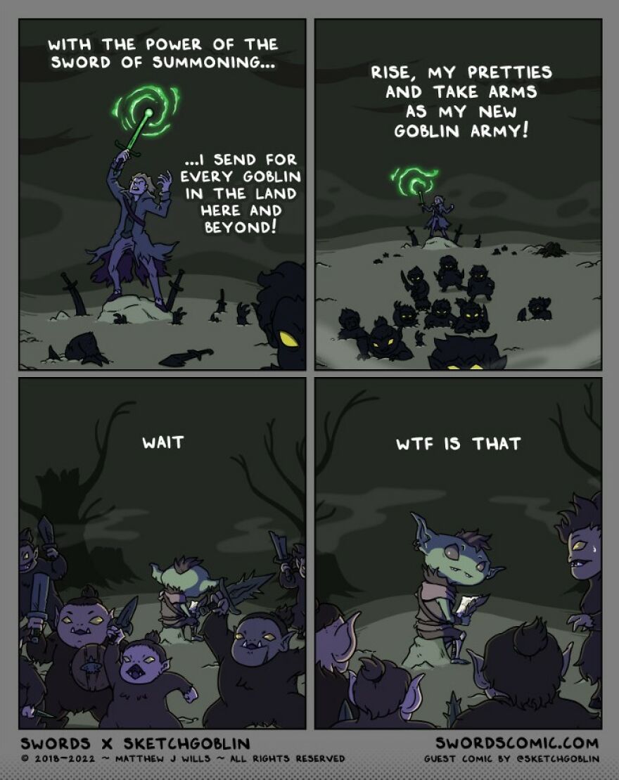 In 2023 My Webcomic All About Swords Turns 5 Years Old